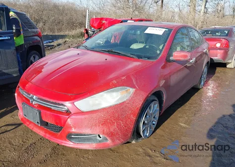 2013 Dodge Dart Limited/Gt from USA, damaged, VIN 1C3CDFCA4DD216669